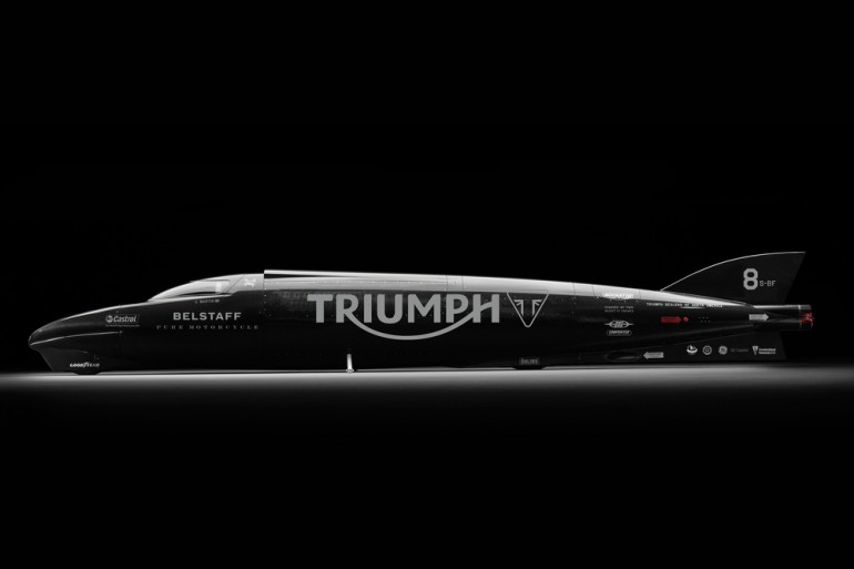 Triumph land speed record attempt