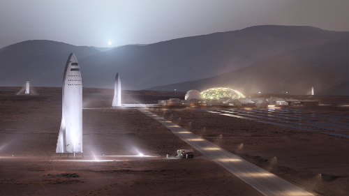 SpaceX Mars BFS